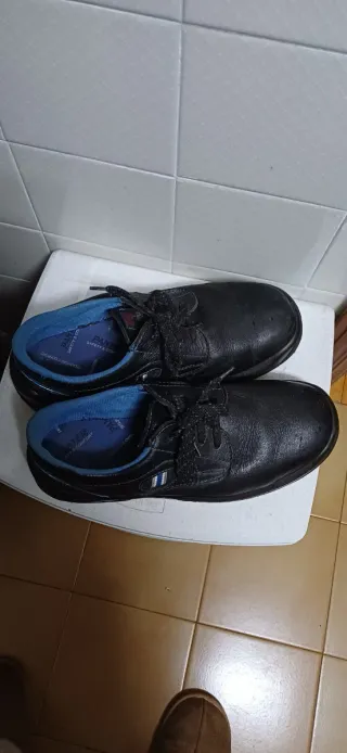 Zapatos de seguridad PANTER hombre negros/azules