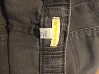 Calças Vertbaudet T. 14 anos