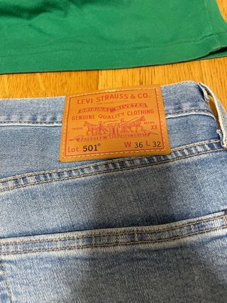 Jeans Levi’s 501 Vintage Relaxed Fit W36 W32