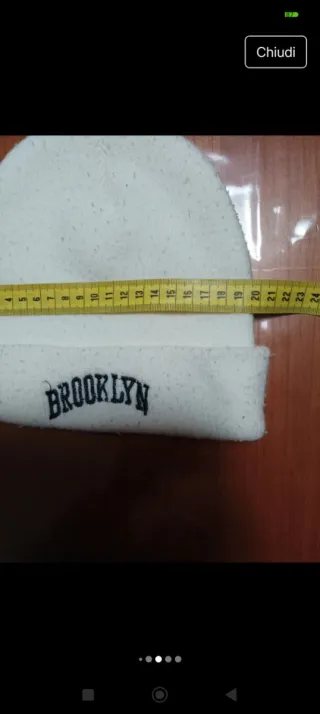 Cappello Brooklyn bianco