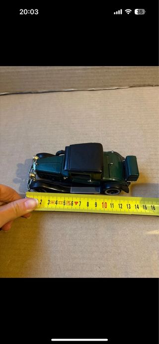 Modellino Auto Hudson Verde