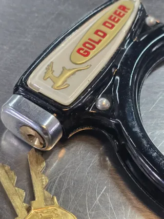 Lucchetto vintage per bici o ciclomotore d'epoca