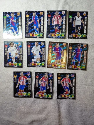 Cromos de la temporada 17/18 edición limitada