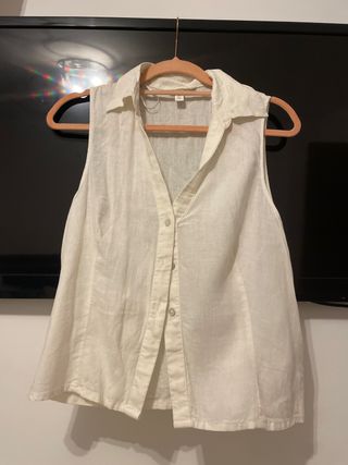 Blusa H&M sin mangas Talla S