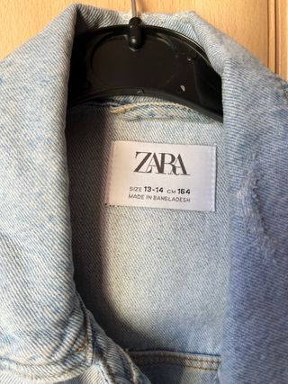 Chaqueta vaquera Zara Talla 13-14