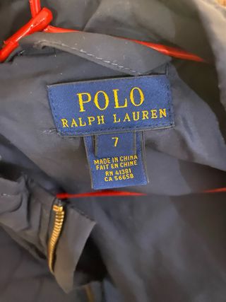Chaqueta acolchada Polo Ralph Lauren azul