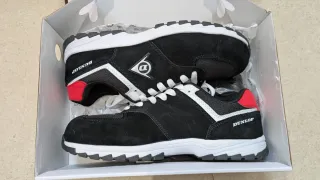 Calzado Seguridad Dunlop Talla 41 Negro/Rojo