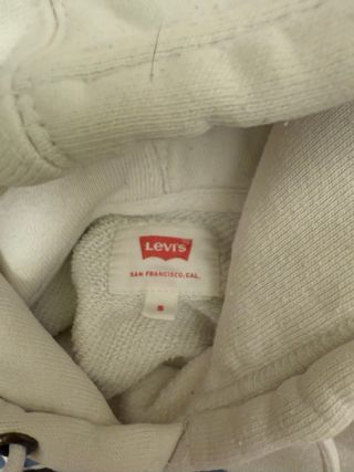 Sudadera Levi's Blanca Talla S