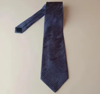 Corbata de seda Adolfo Domínguez vintage años 90