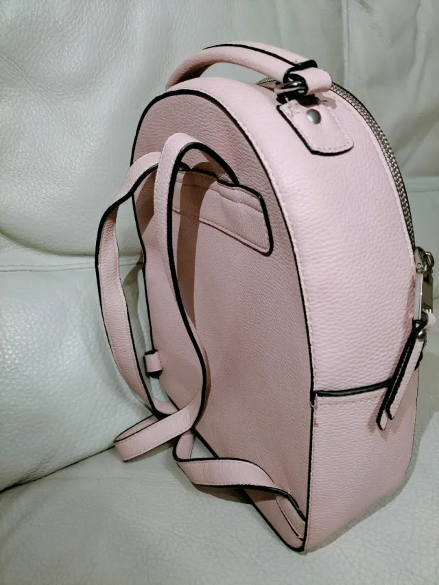 Bolso mochila juvenil rosa