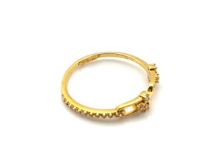 E1792222-17 Anillo Oro 18k Con Circonita