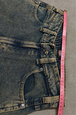 Vaqueros Dickies desteñidos/desgastados