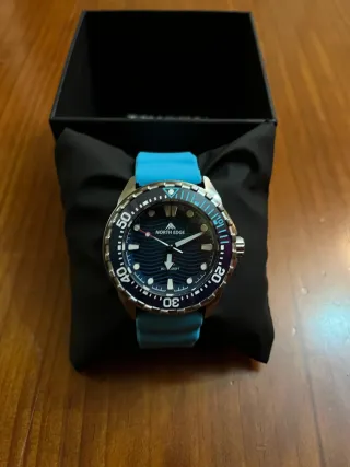 Reloj North Edge Triton Carga Solar NUEVO WR300M