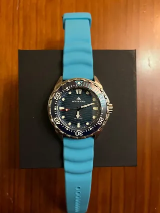 Reloj North Edge Triton Carga Solar NUEVO WR300M