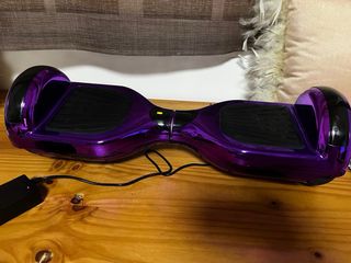 Hoverboard Morado Metalizado con LED