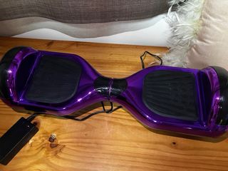 Hoverboard Morado Metalizado con LED