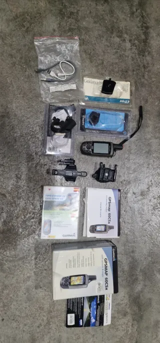 GPS Garmin GPSMAP 60CSx y accesorios