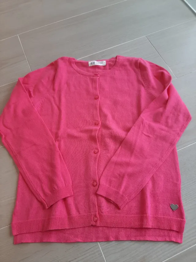 Jersey rosa fucsia H&M talla 8-10 años