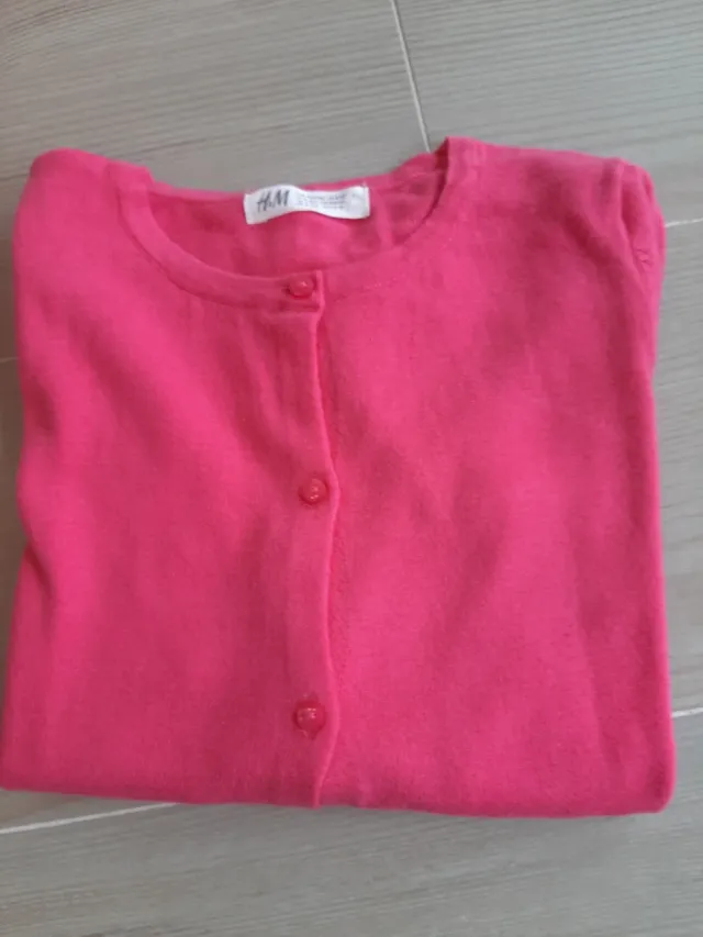 Jersey rosa fucsia H&M talla 8-10 años