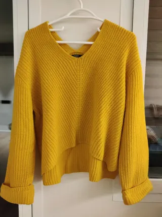 Jersey Mango Amarillo mangas campanas