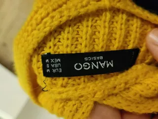 Jersey Mango Amarillo mangas campanas