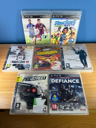 Lotto 7 Giochi PS3: Need for Speed, Defiance, Dirt