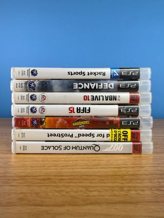 Lotto 7 Giochi PS3: Need for Speed, Defiance, Dirt