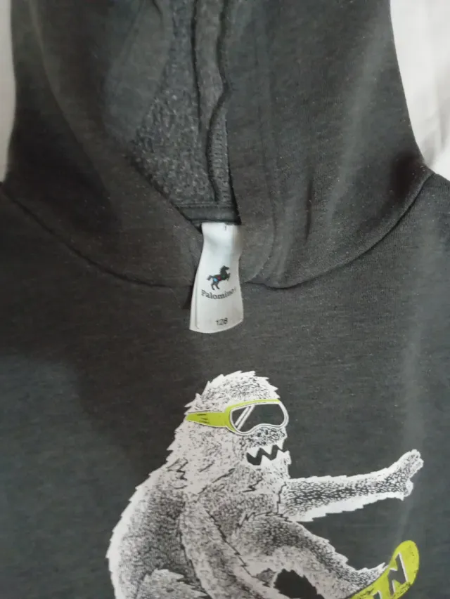 Sudadera con capucha Yeti Fun 128cm