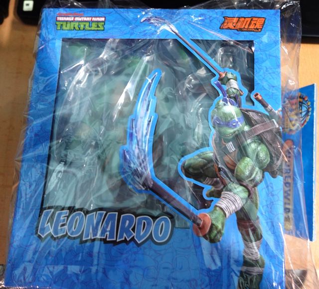 Figura Leonardo Tortugas Ninja Mety Toyz 1/12