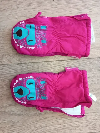 Guantes de esquí Decathlon para niños 3-4 años