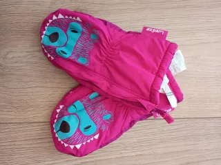 Guantes de esquí Decathlon para niños 3-4 años