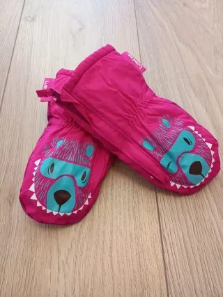 Guantes de esquí Decathlon para niños 3-4 años