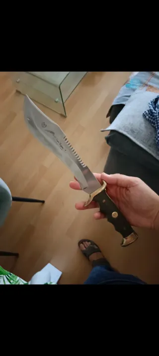 Set 2 cuchillos Nieto años 80 + funda