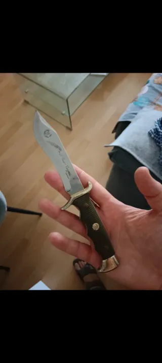 Set 2 cuchillos Nieto años 80 + funda