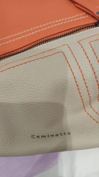 Regalos de Navidad. Bolso Caminatta Naranja y Beig