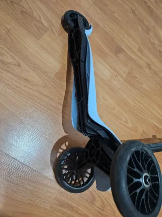 Patinete 3 Ruedas Azul plegable