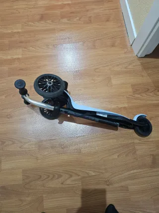 Patinete 3 Ruedas Azul plegable