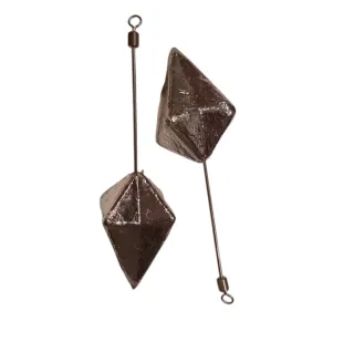 Lote42 plomos pirámide  belga 147gr