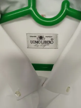 Camisa Seda Blanca Caballero Nueva