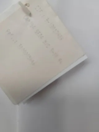 Camisa Seda Blanca Caballero Nueva