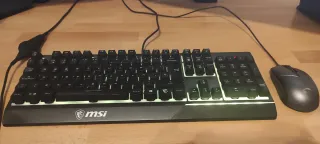 Teclado Gamer MSI Vigor GK30 + Ratón