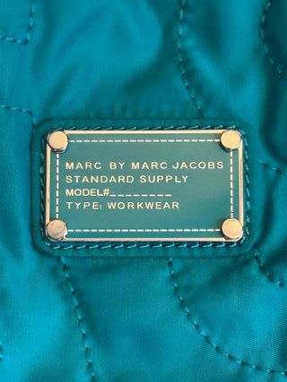 Bolso Marc Jacobs Negro y Turquesa