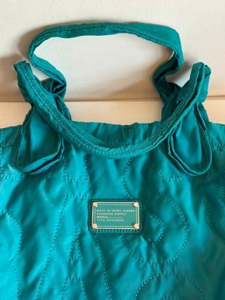 Bolso Marc Jacobs Negro y Turquesa