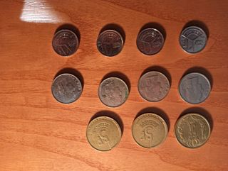 Lotto 11 monete rare Belgio collezione