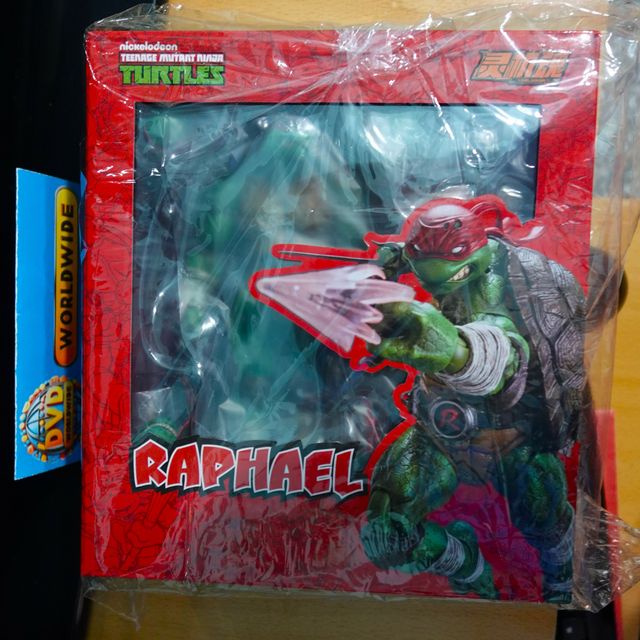 Figura Raphael Tortugas Ninja Mety Toyz 1/12