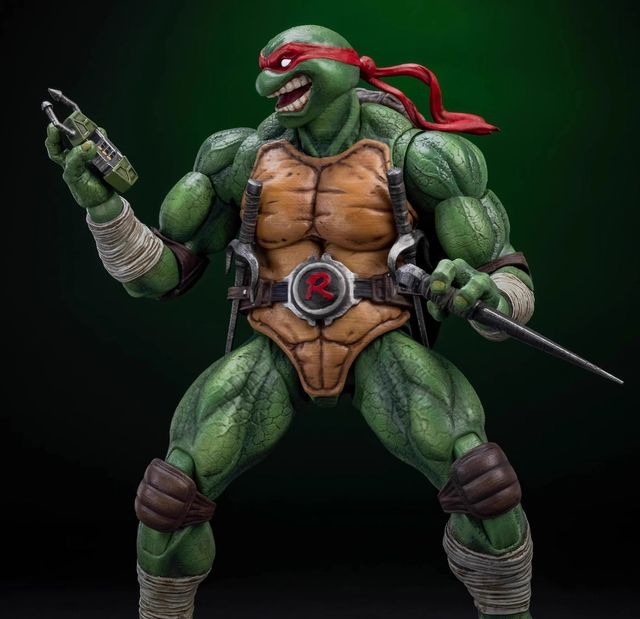 Figura Raphael Tortugas Ninja Mety Toyz 1/12