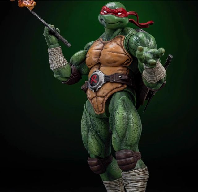 Figura Raphael Tortugas Ninja Mety Toyz 1/12