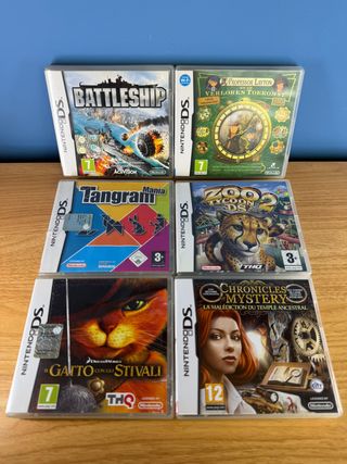 6 giochi Nintendo DS
