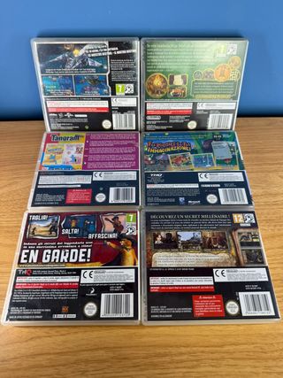 6 giochi Nintendo DS