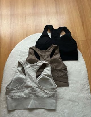 Pack 3 Sujetadores Deportivos Mujer